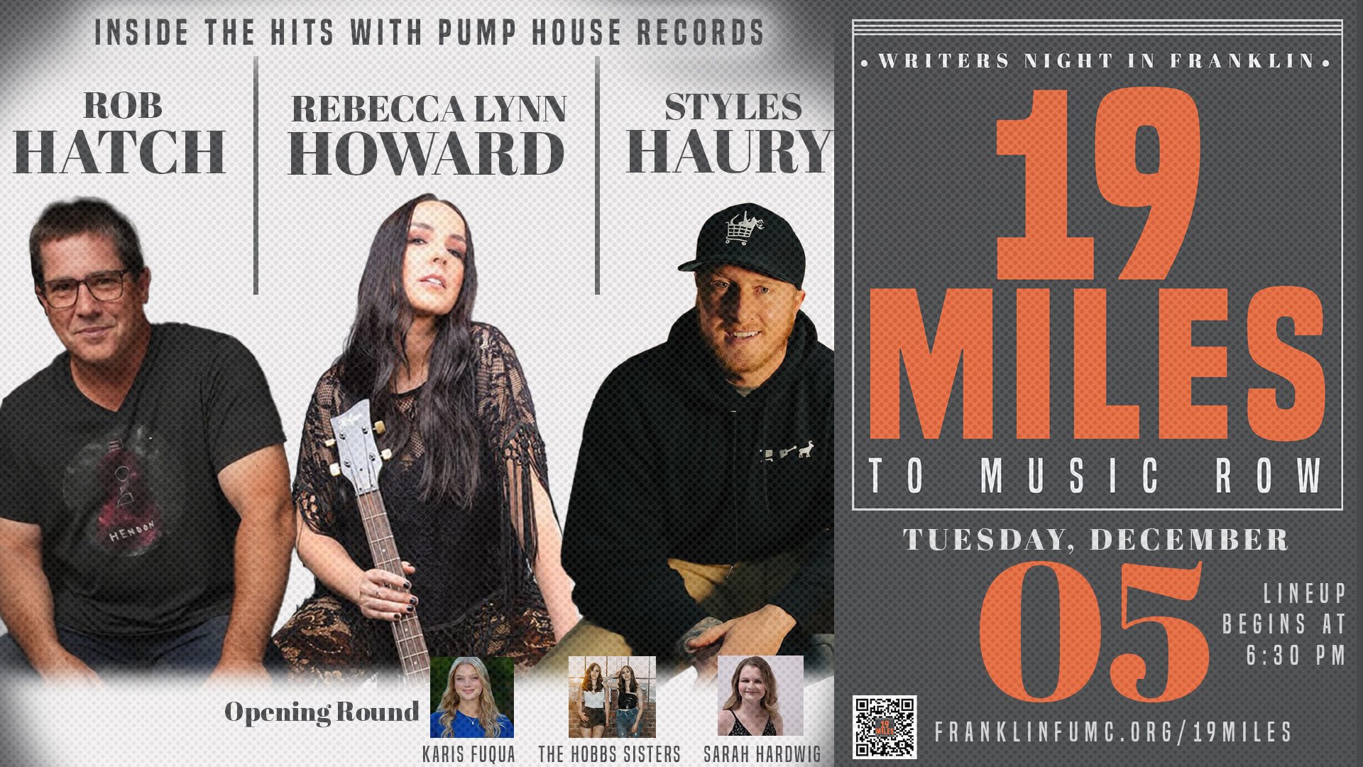 19 Miles Slide (December 23 Pumphouse Artists )